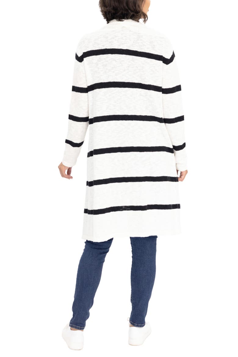 Stripe Maternity Cardigan, Alternate, color, BEIGE STRIPE