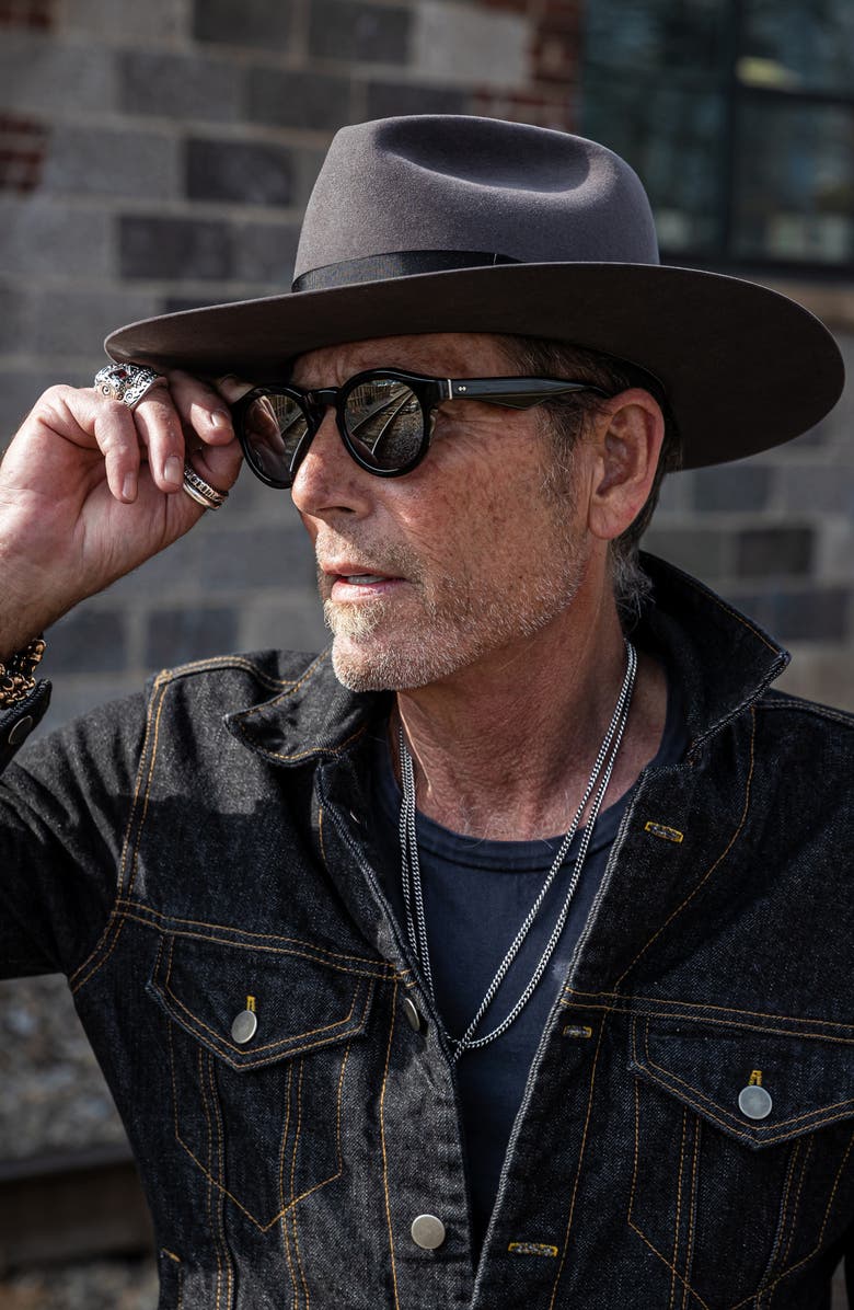 King Baby Nashville 48mm Round Gradient Sunglasses, Alternate, color,