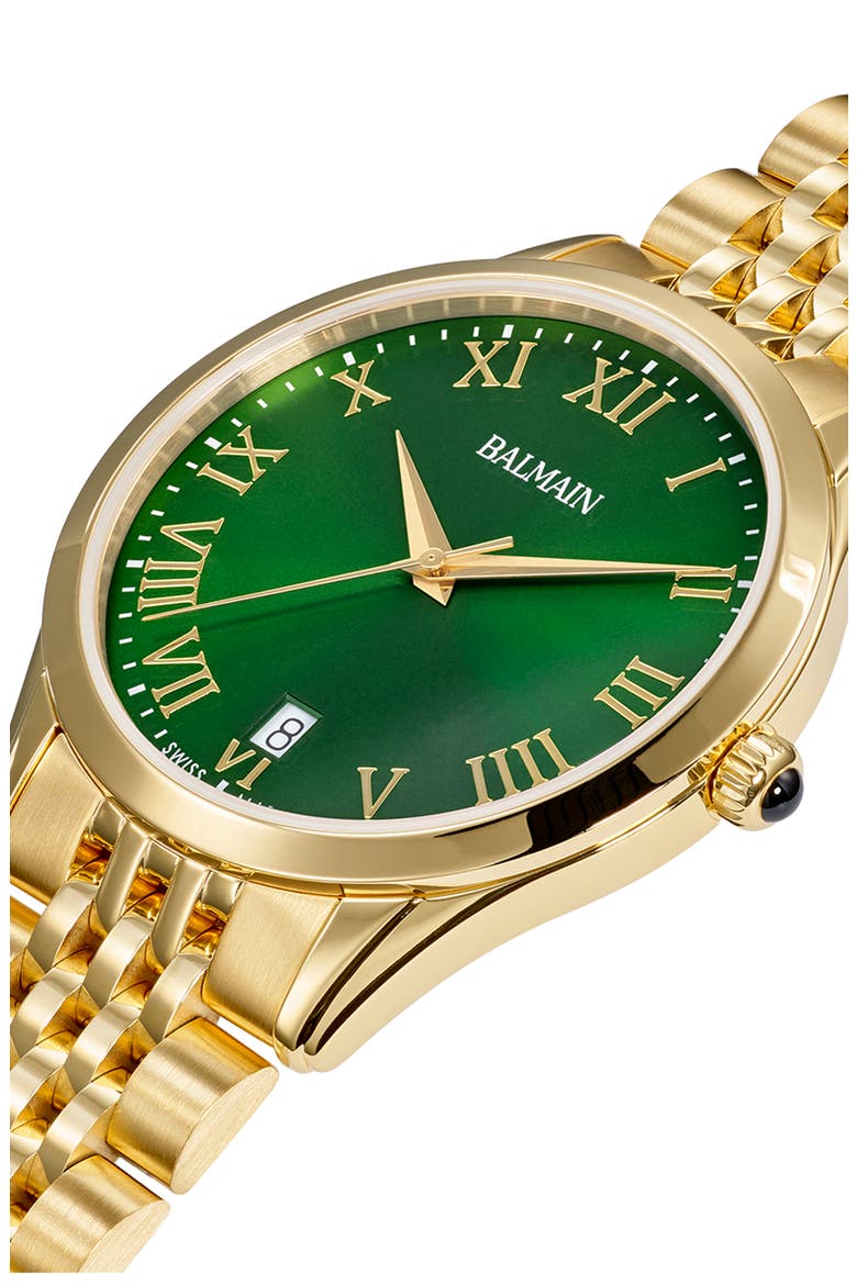 Classic R Bracelet Watch, 41mm, Alternate, color, YELLOW GOLD PVD COATING