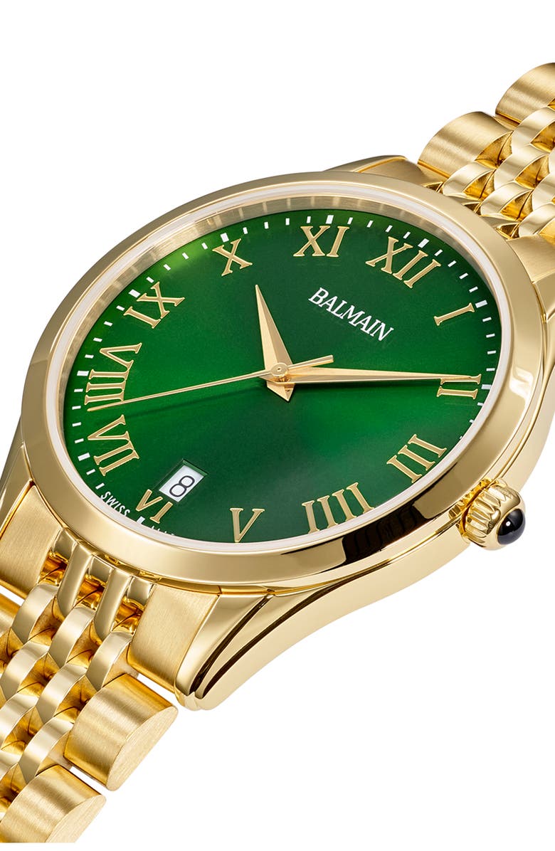 Balmain Classic R Bracelet Watch, 41mm, Alternate, color, 