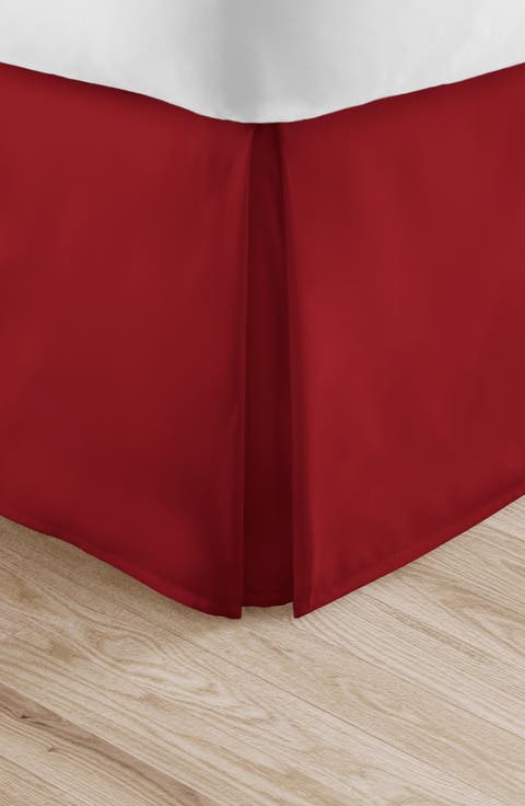 Premium Pleated Dust Ruffle Bed Skirt