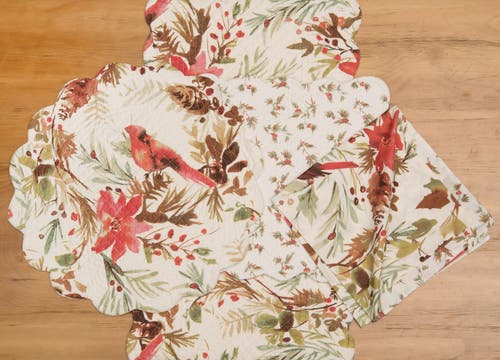 C & F Home C&f Home Averie Table Runner 14" X 51" In Multi