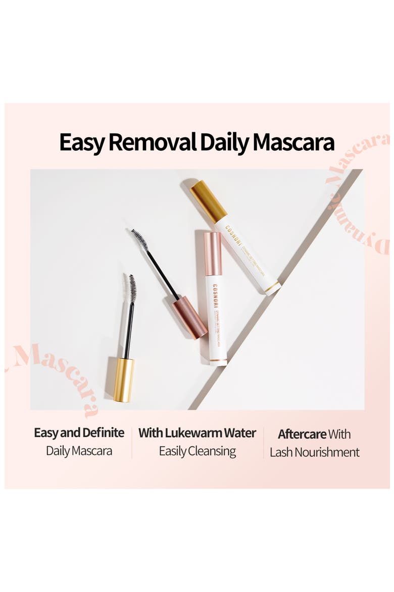 Dynamic Setting Washable Volume & Curl Mascara, Alternate, color, BLACK