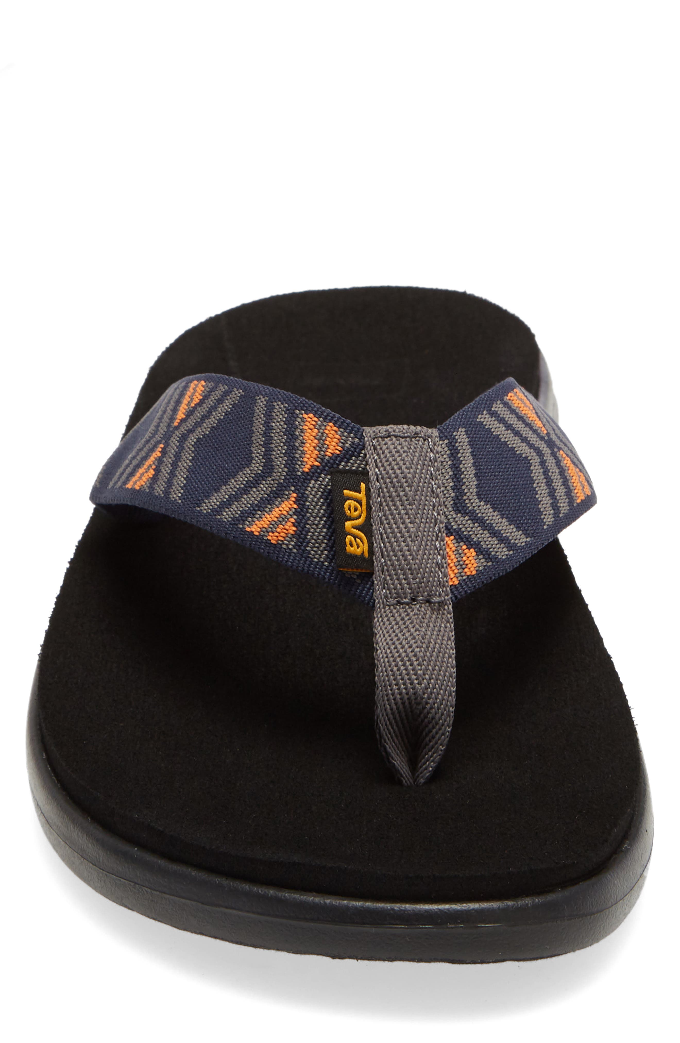 Voya Flip Flop, Alternate, color, QUITO DARK DENIM