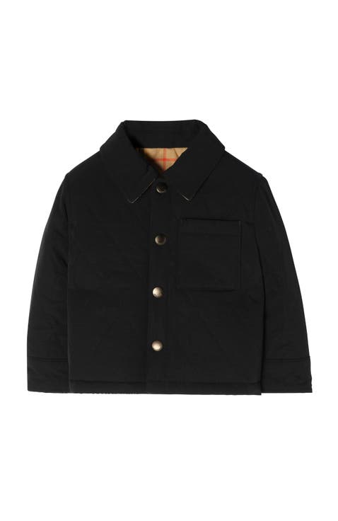 Reversible Quilted Nylon Jacket