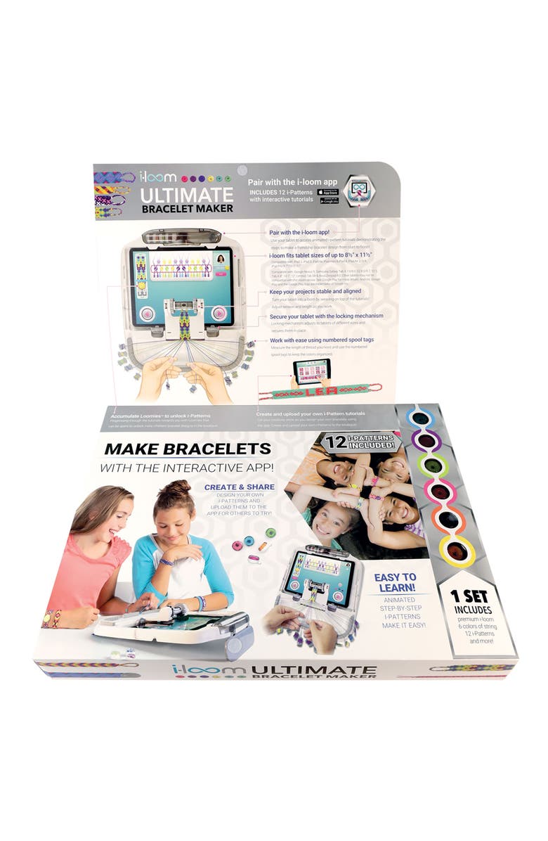 Style Me Up Spicebox, Iloom Bracelet Maker, Friendship Bracelet Making Kit, Alternate, color, Multicolored