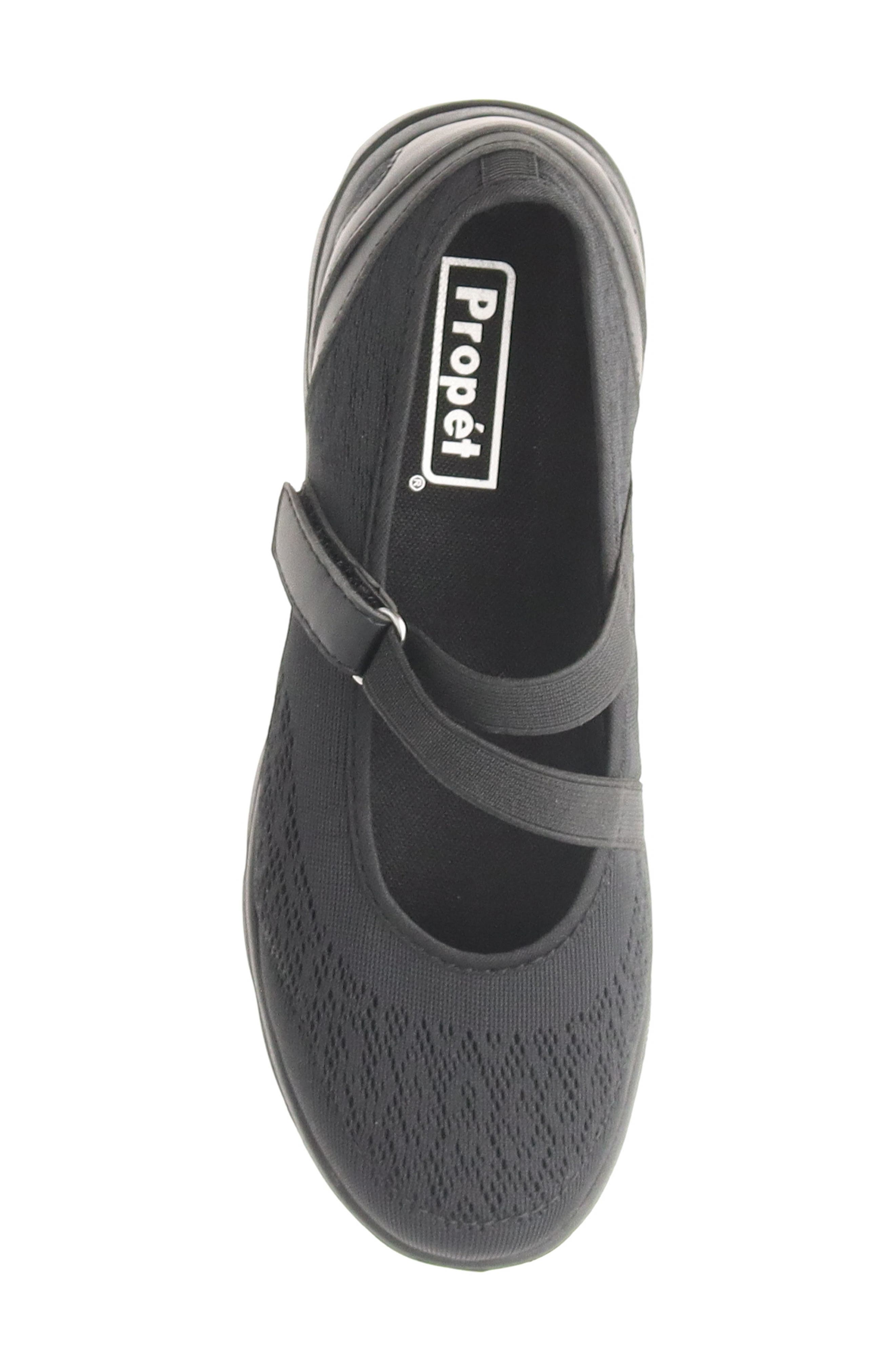 TravelActiv Mary Jane Sneaker, Alternate, color, ALL BLACK