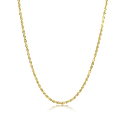 Twisted Rope Chain Necklace