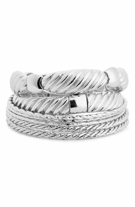 NORDSTROM RACK 7-Piece Mixed Bangle Bracelet Set