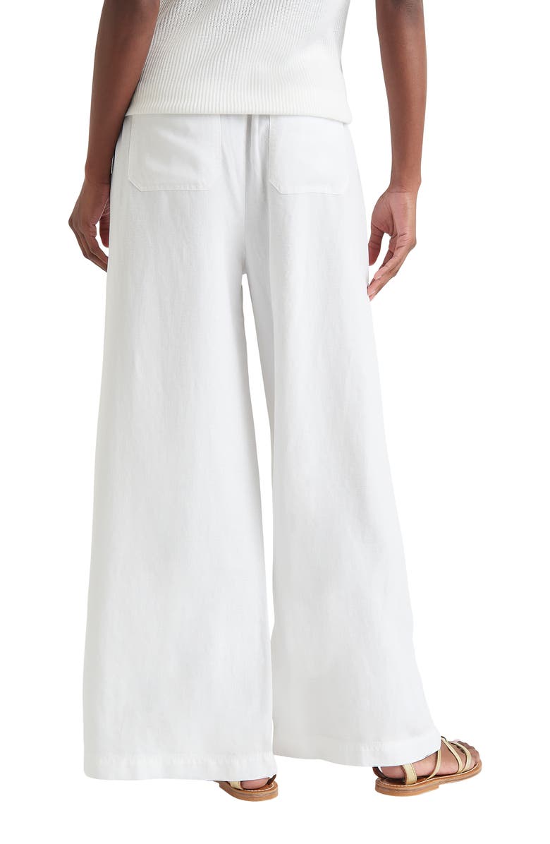 Splendid Angie Palazzo Pants, Alternate, color, White