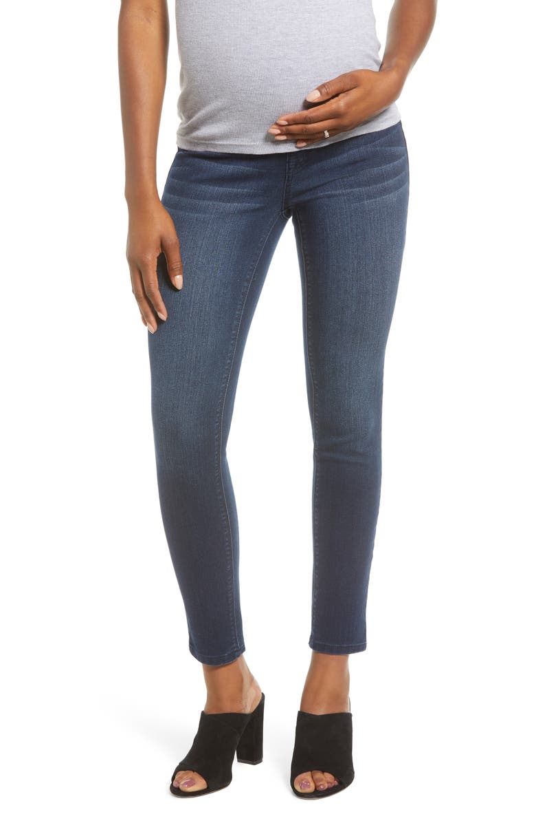 1822 Denim Maternity Skinny Jeans, Main, color, 