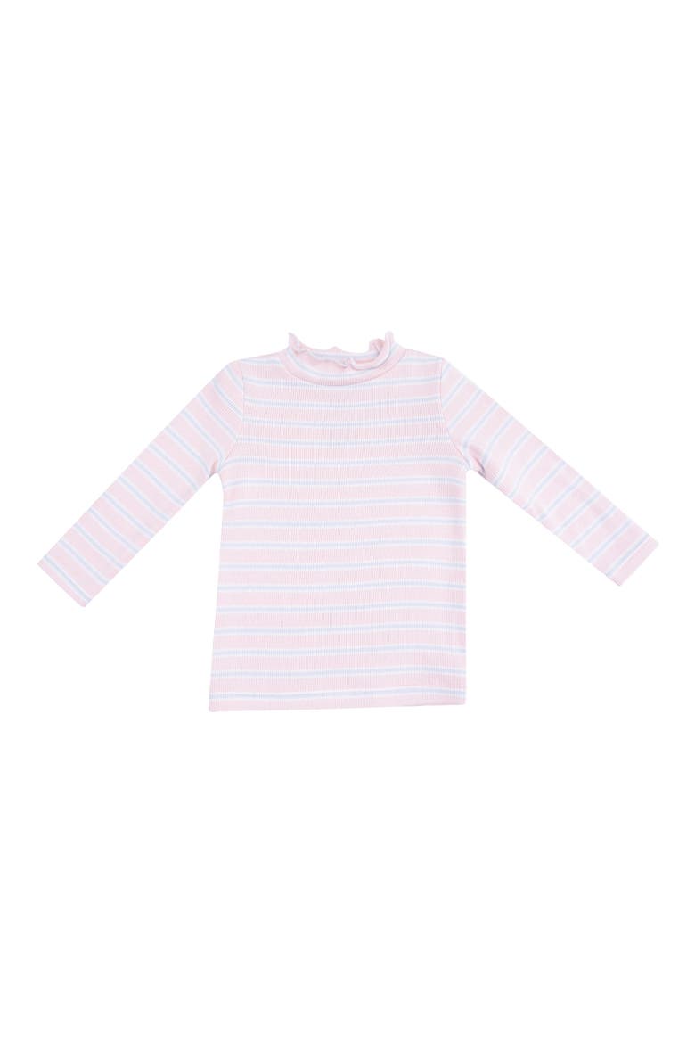 Kids' Basics Stripe T-Shirt, Main, color, PINK