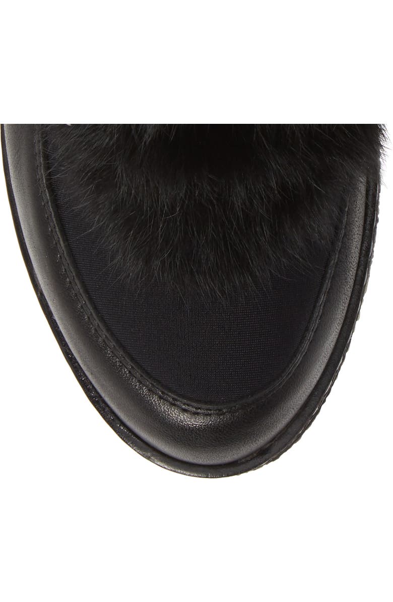 Rudsak Torres Waterproof Genuine Rabbit Fur Trim Boot, Alternate, color,