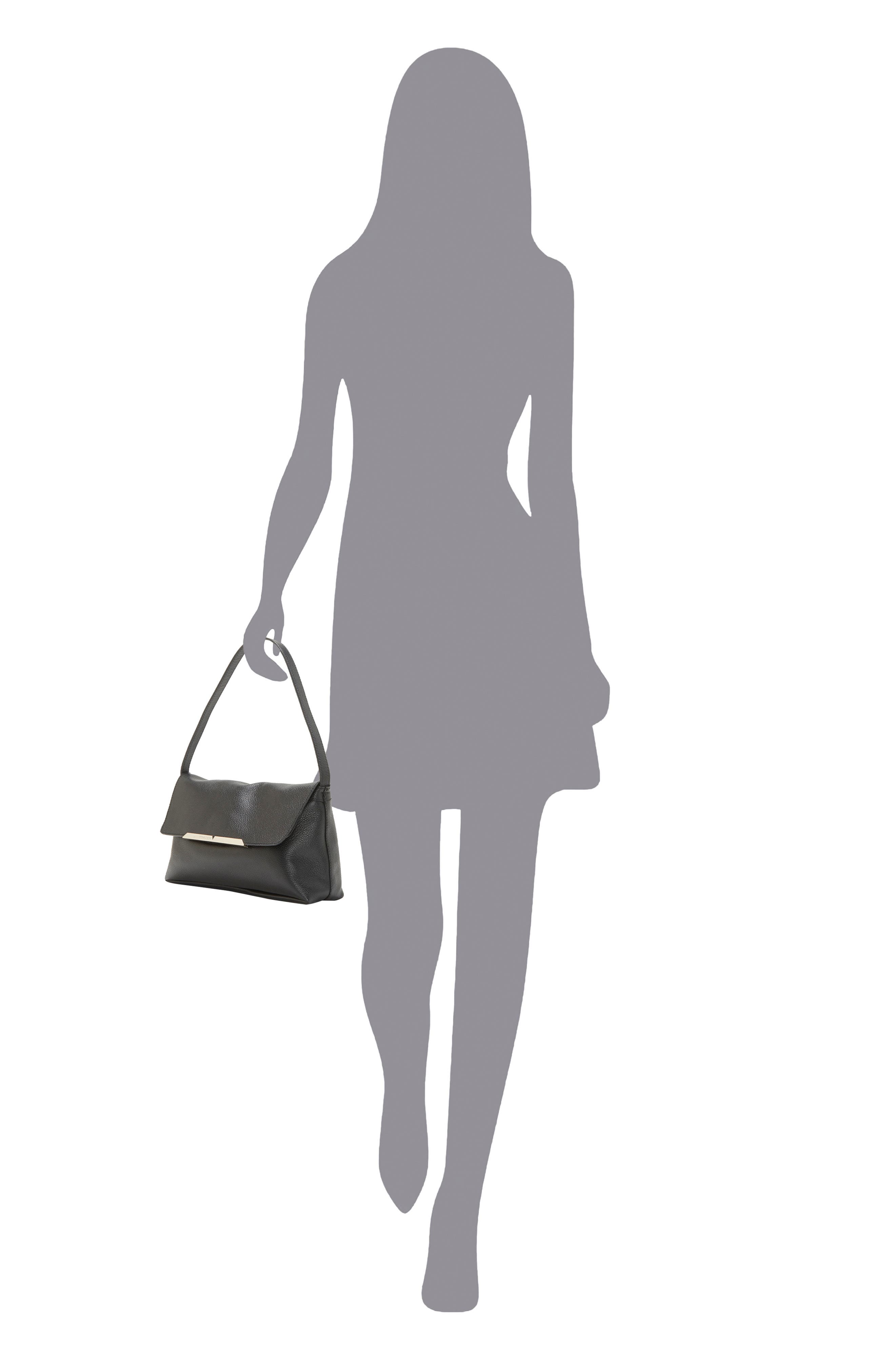 Vince Camuto Elita Leather Clutch, Alternate, color, 