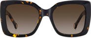Carolina Herrera 54mm Gradient Square Sunglasses