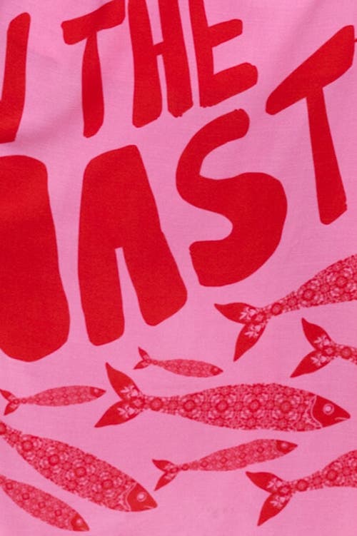 Paper Heart On The Coast Maxi Dress In Pink