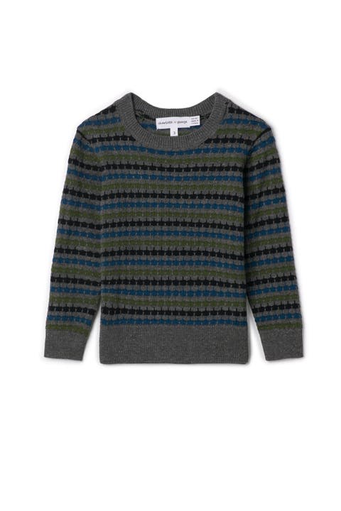 Multi Color Knit Pullover Sweater (Toddler, Little Kid & Big Kid)
