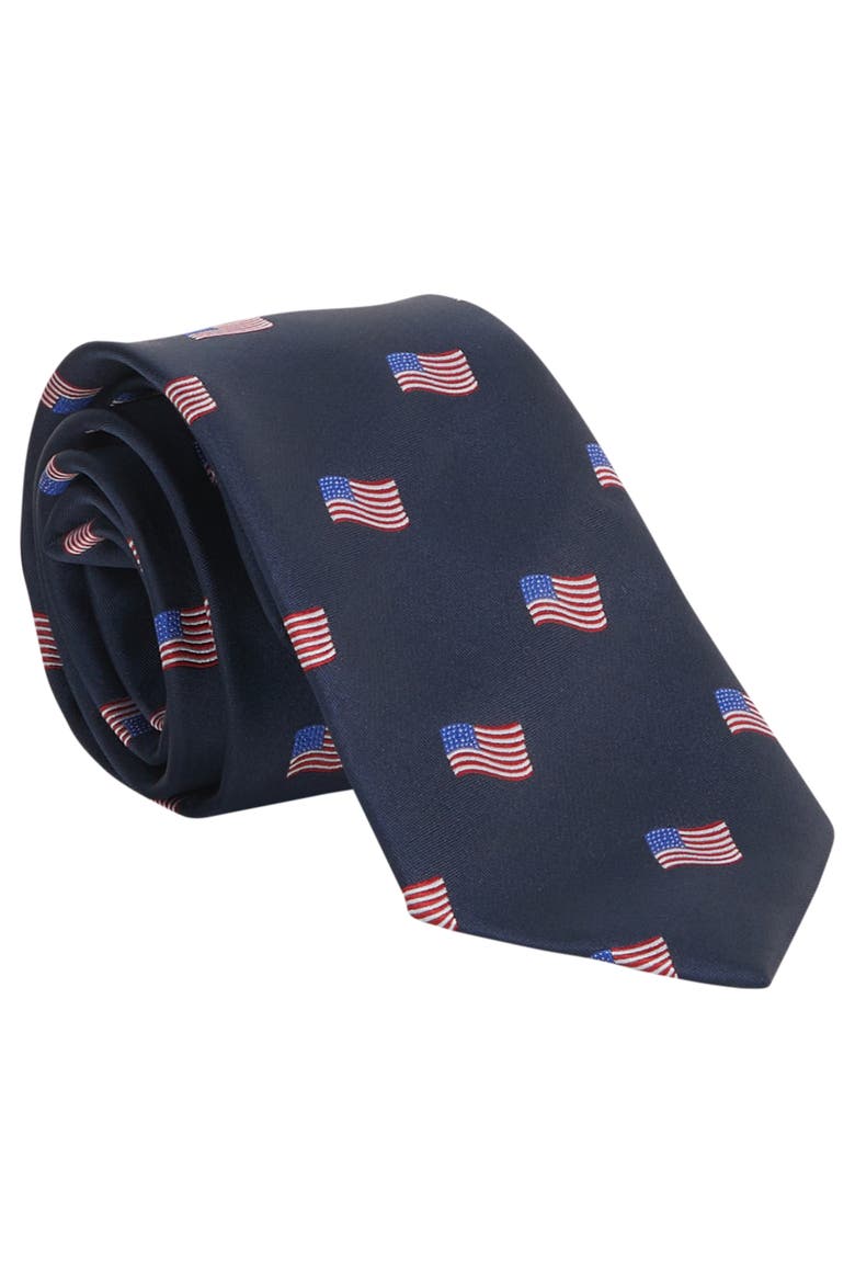 Kids' Neck Tie, Alternate, color, Americana