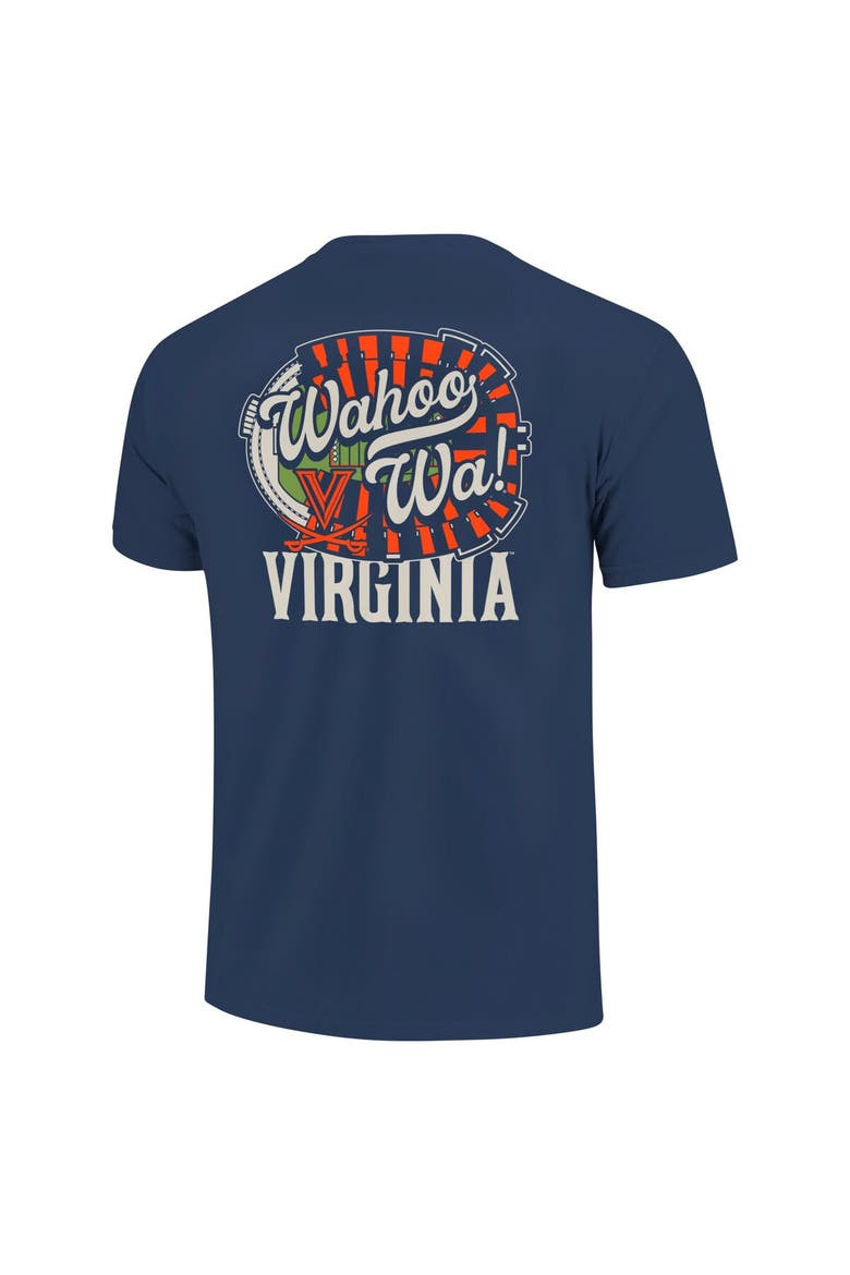 Youth Navy Virginia Cavaliers Hyperlocal Comfort Colors T-Shirt, Alternate, color, Navy