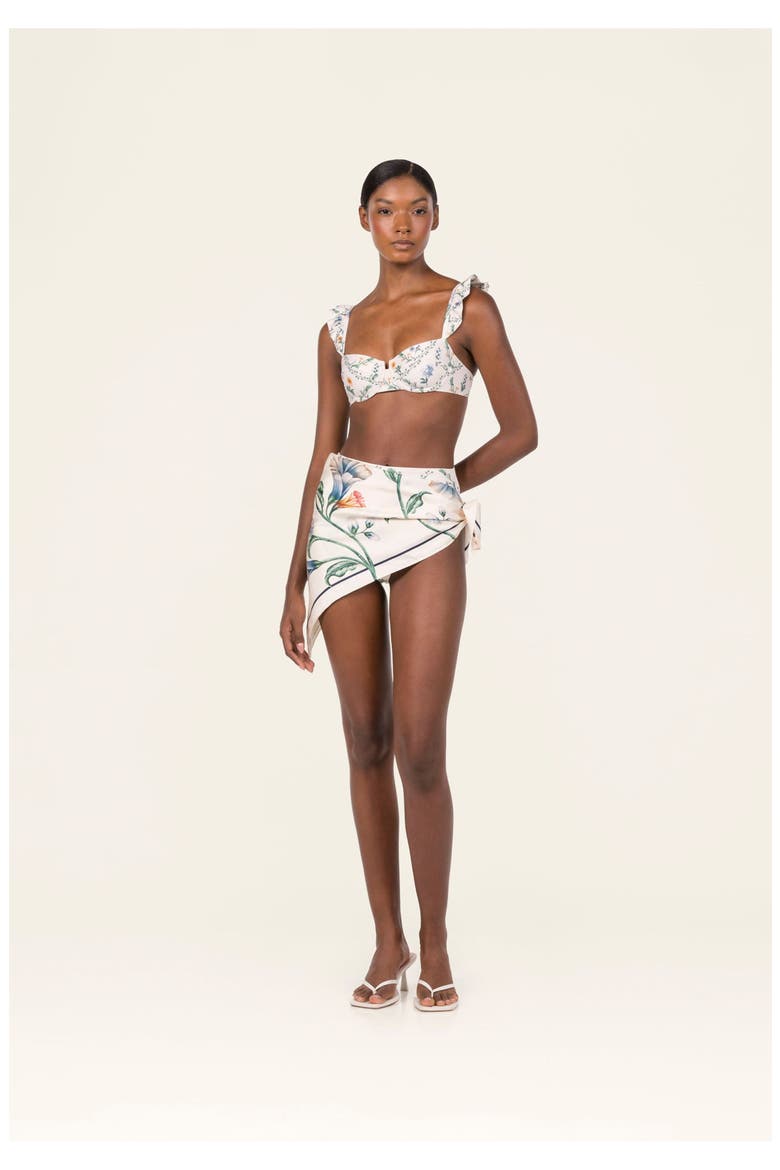 Ceiba Brisa  Scarf, Alternate, color, Ivory