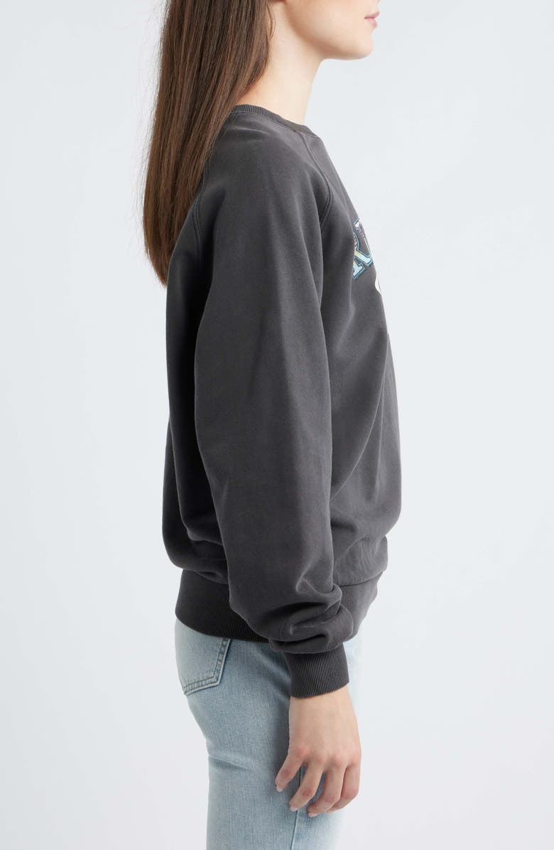Rip Curl Catalina Island Graphic Sweatshirt, Alternate, color, Washed Black