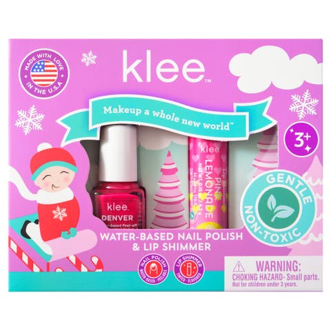Angels' Skates - Kids' Holiday Nail Polish and Lip Shimmer Set