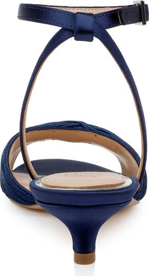 Nance Ankle Strap Kitten Heel Sandal