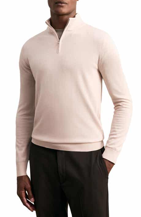 Reiss Blackhall Quarter Zip Wool Sweater
