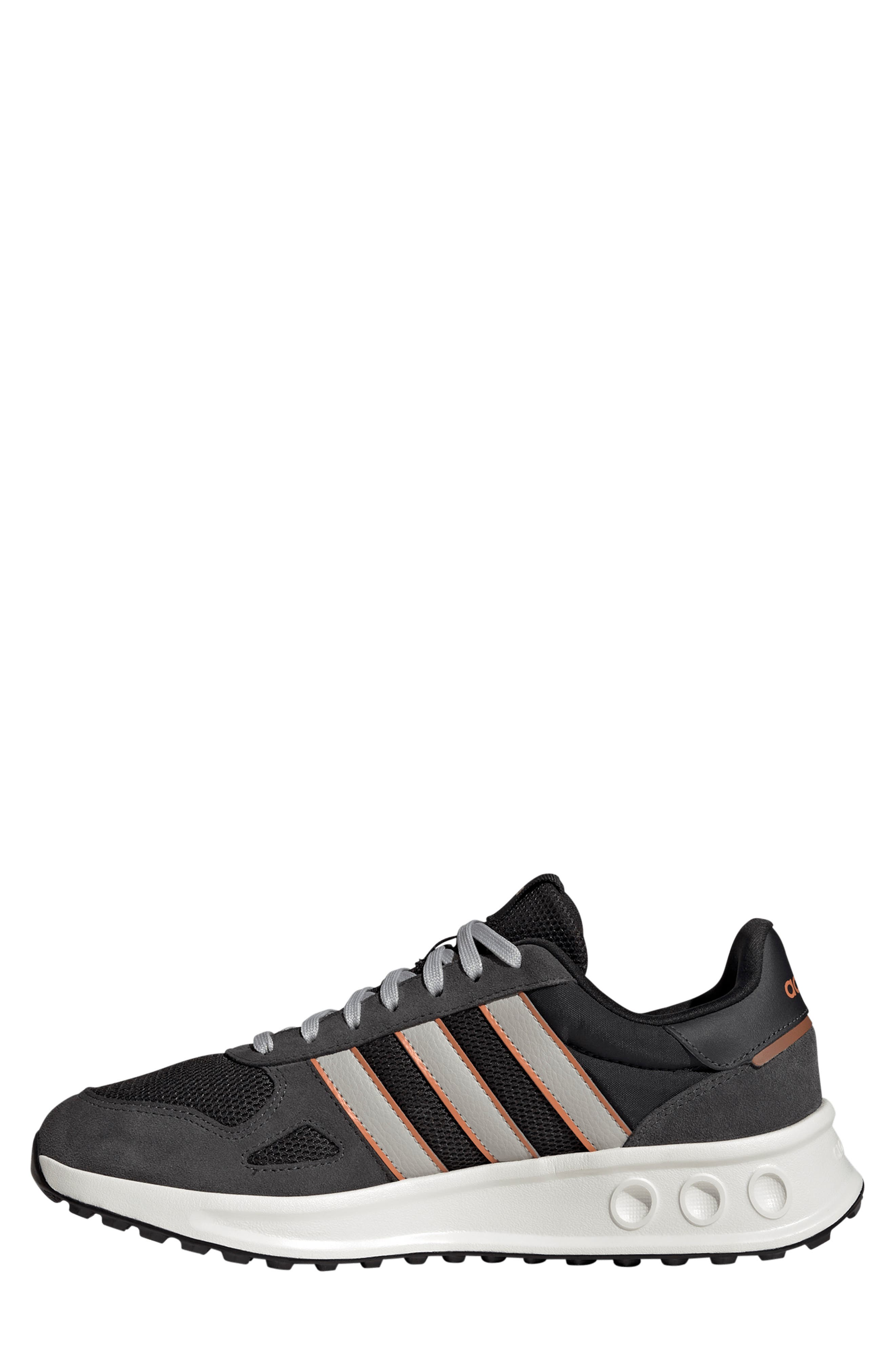 adidas Run 84 Sneaker, Alternate, color, Black/ Grey / Dusky Orange