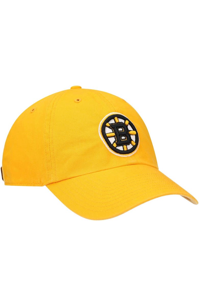 '47 Men's '47 Gold Boston Bruins Clean Up Adjustable Hat, Alternate, color, Gold