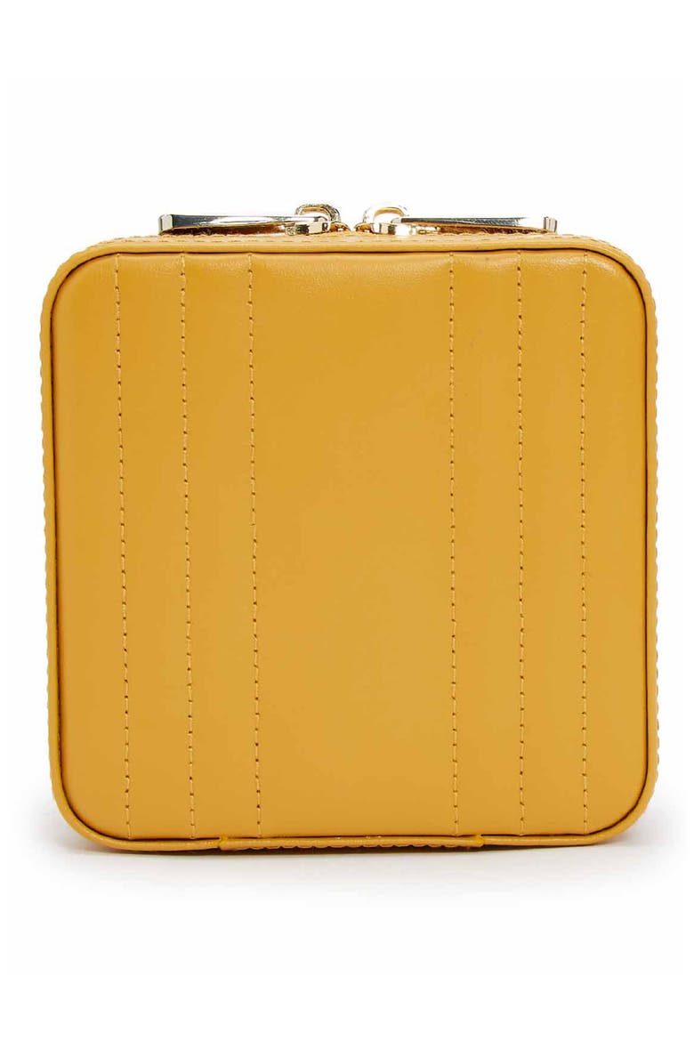 Large Maria Zip Jewelry Case, Alternate, color, MUSTARD