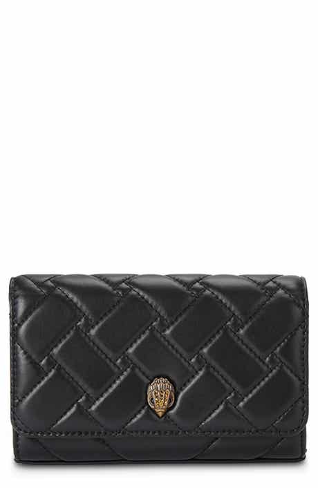 Kurt Geiger London Extra Mini Kensington Quilted Leather Wallet on a Chain