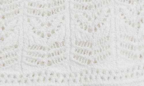 BEACHLUNCHLOUNGE BEACHLUNCHLOUNGE TAMIA POINTELLE KNIT CARDIGAN
