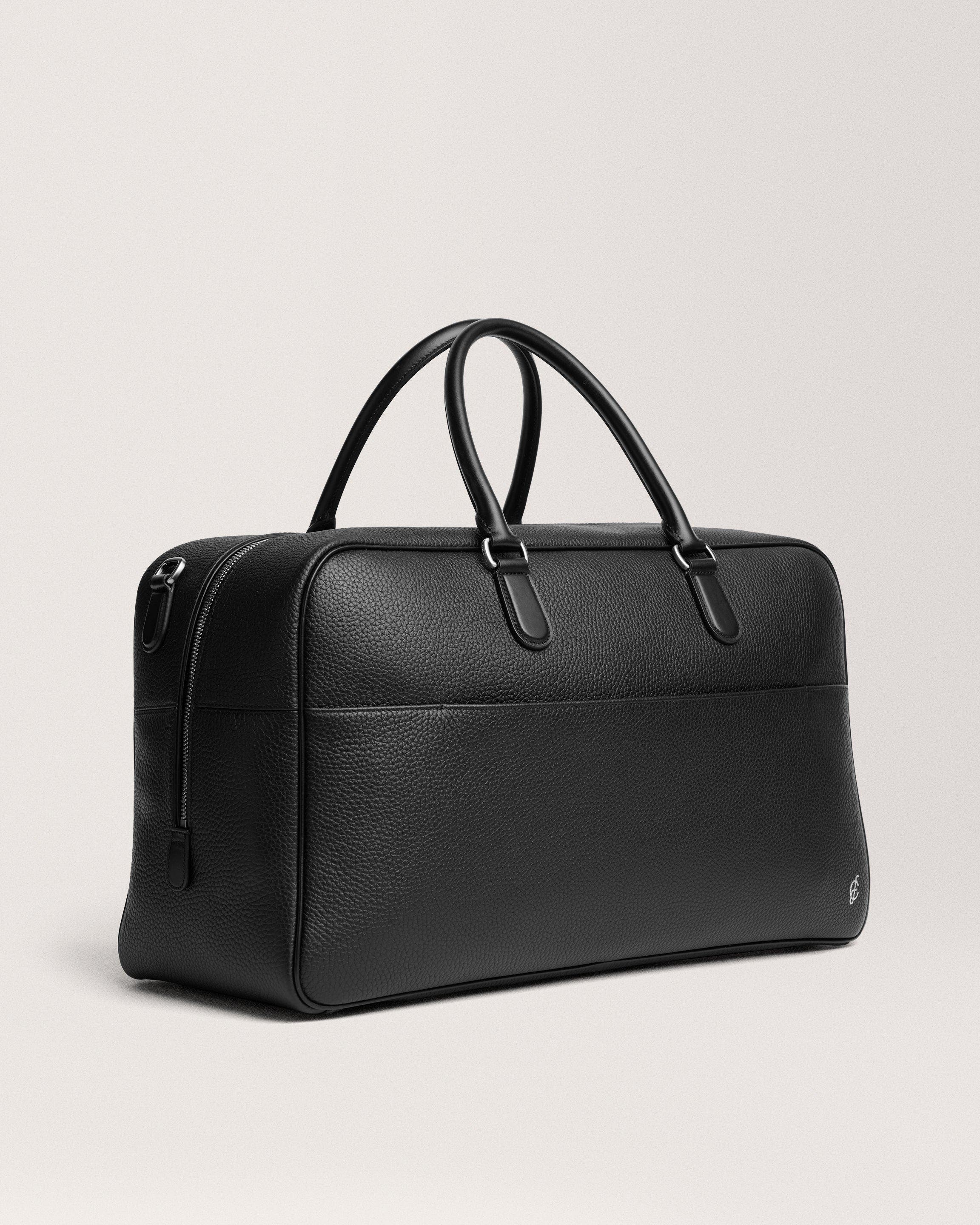 Carl Friedrik Granville Weekender, Alternate, color, Black