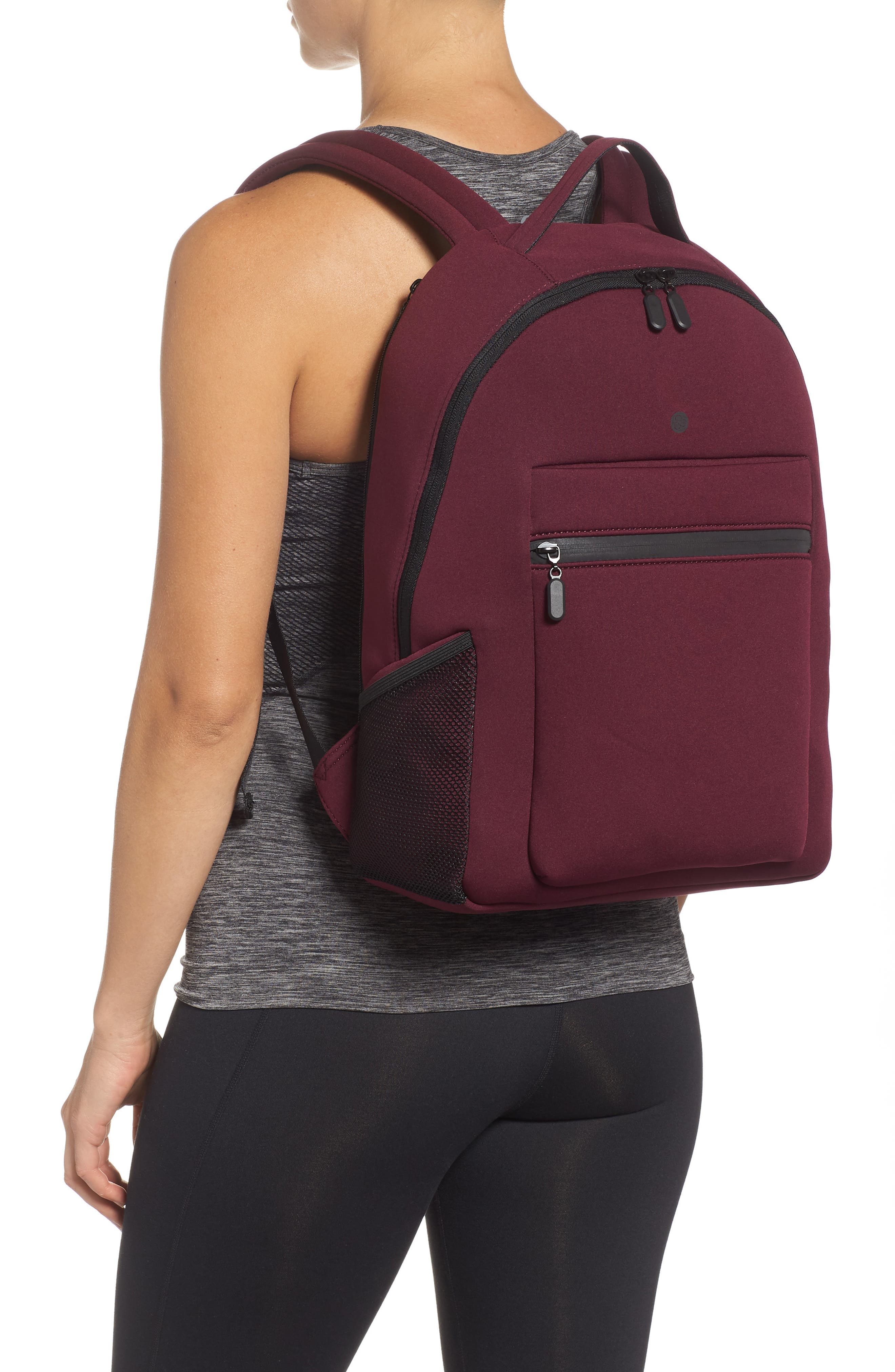 Baseline Backpack, Alternate, color, RED TANNIN