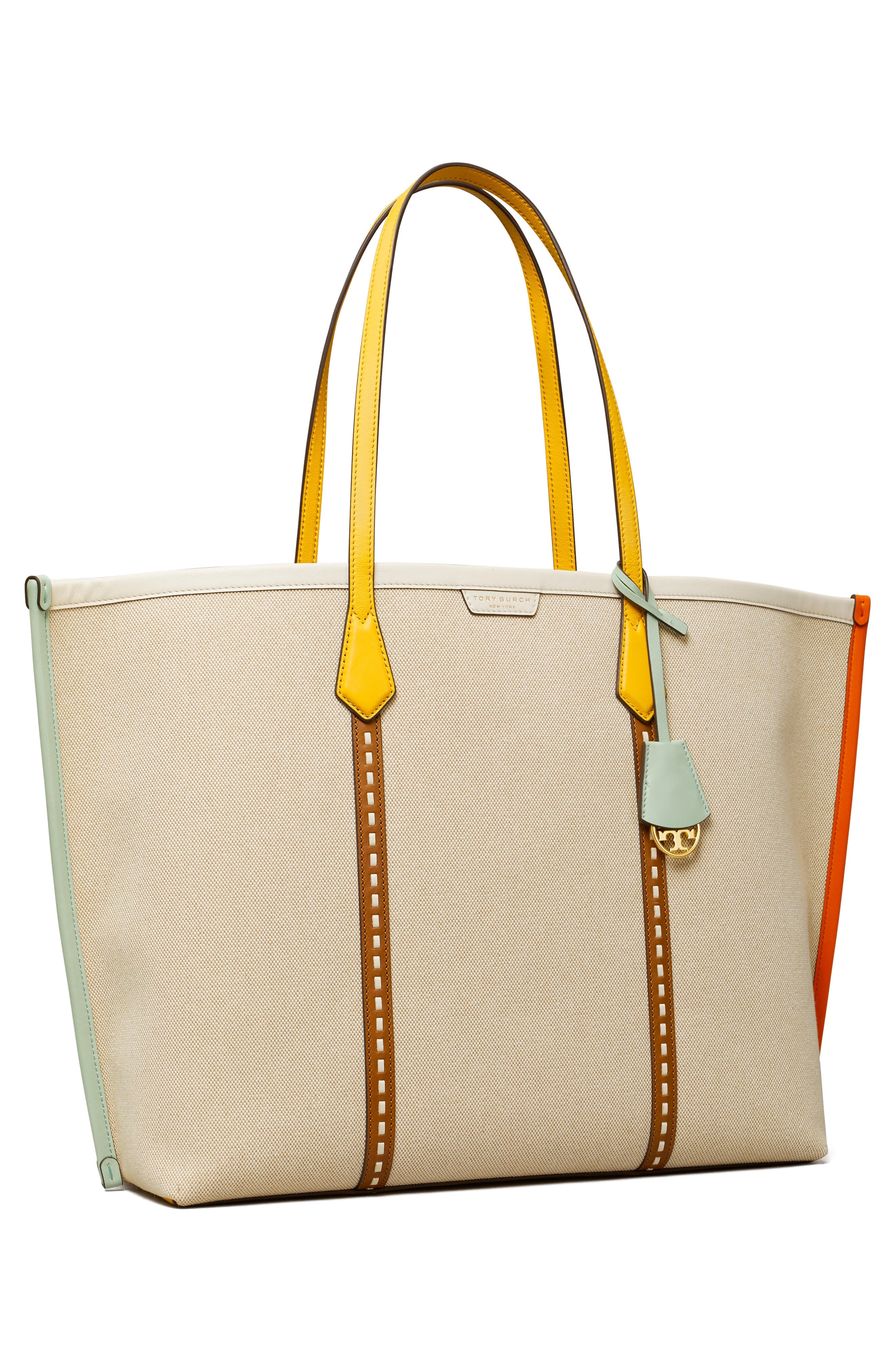Tory Burch Perry Canvas Tote, Alternate, color, 