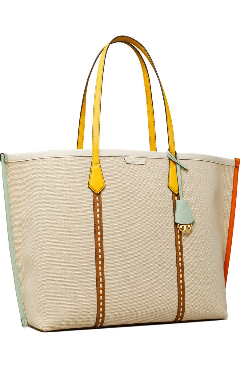 Tory Burch Perry Canvas Tote, Alternate, color,