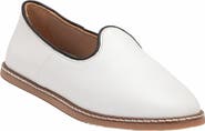 Forever & Always Shoes Dalya Leather Slip On Flats