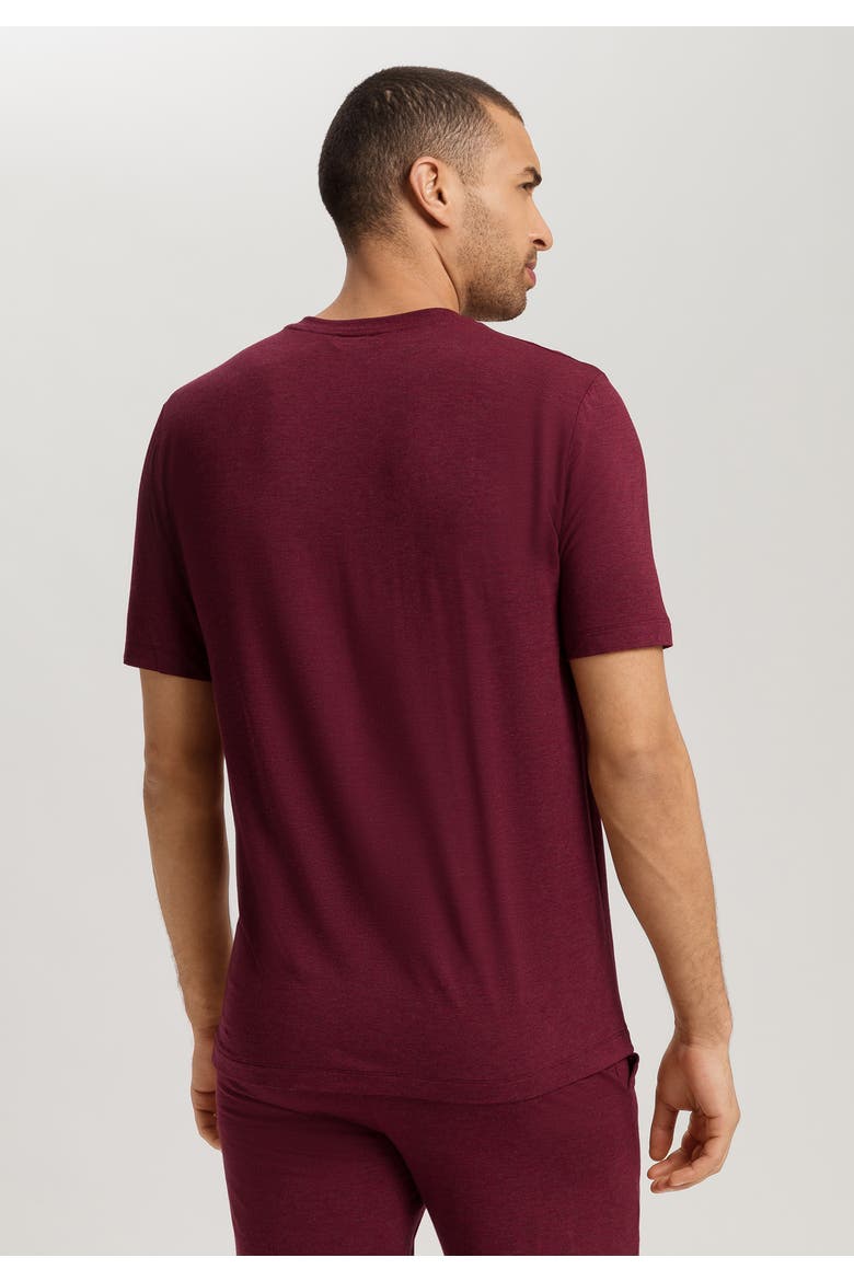 Casuals Soft V-Neck T-Shirt, Alternate, color, Cabernet Melange