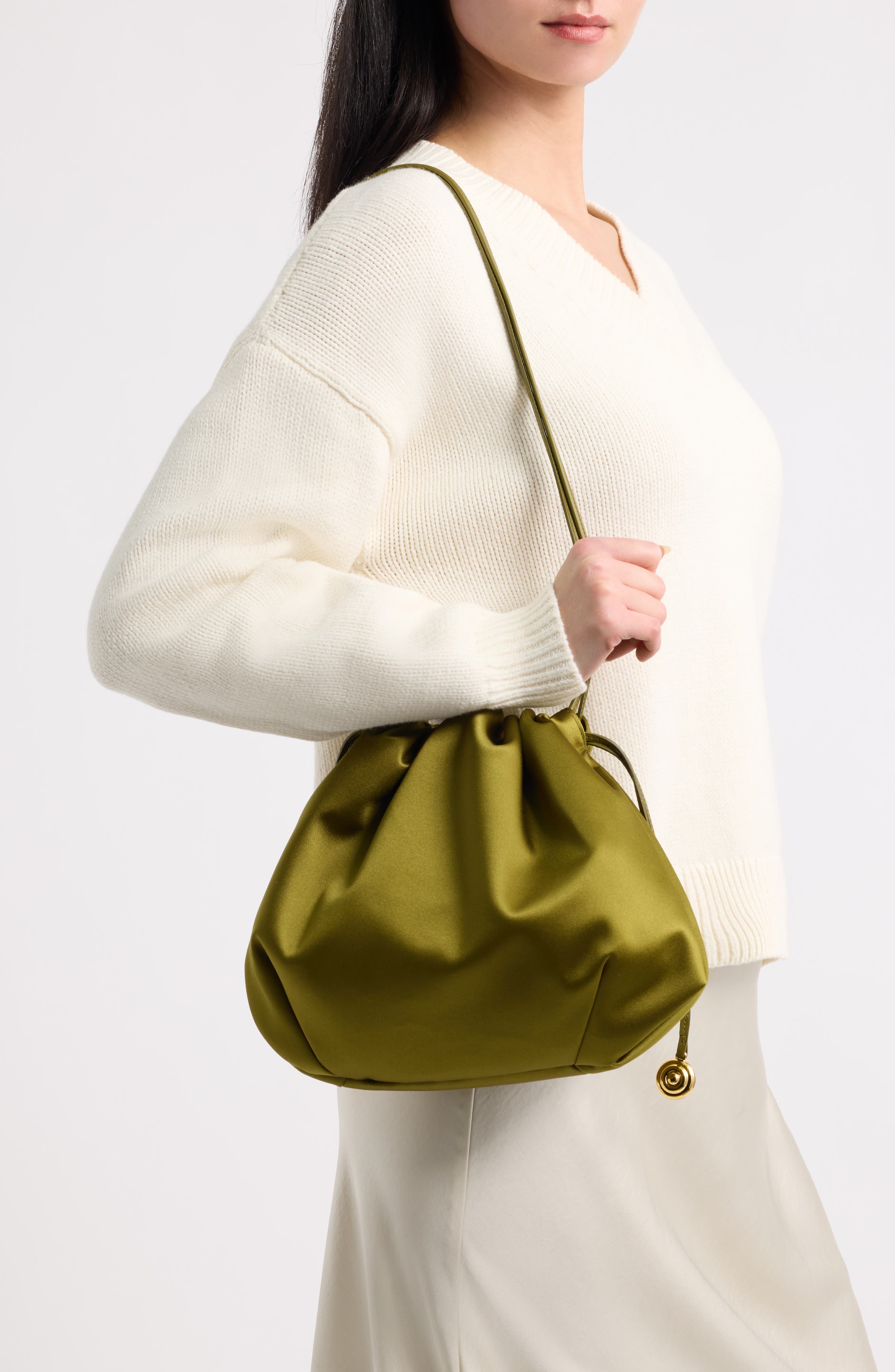 LIFFNER Charm Satin Pouch (Women) | Nordstrom