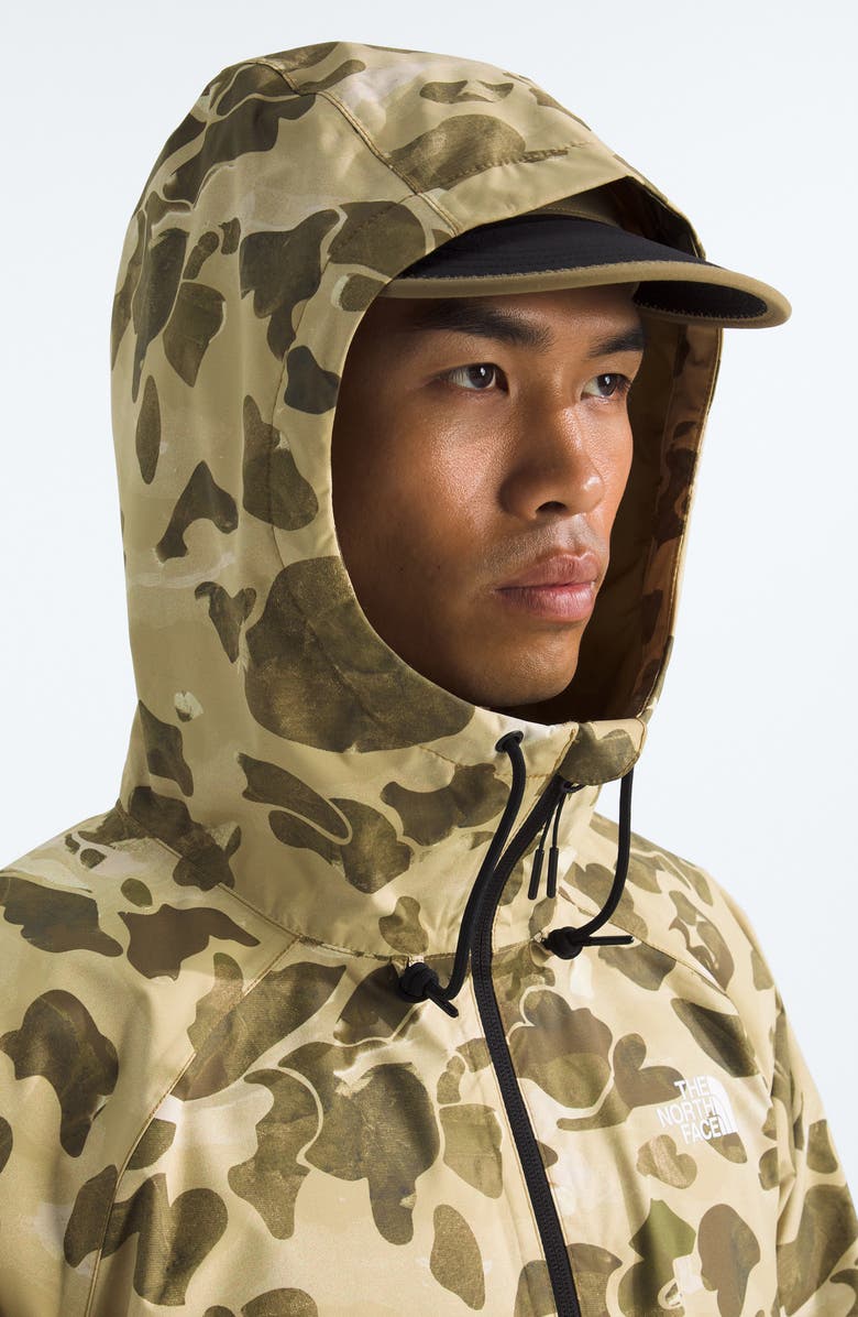 The North Face Antora Waterproof Hooded Rain Parka, Alternate, color,