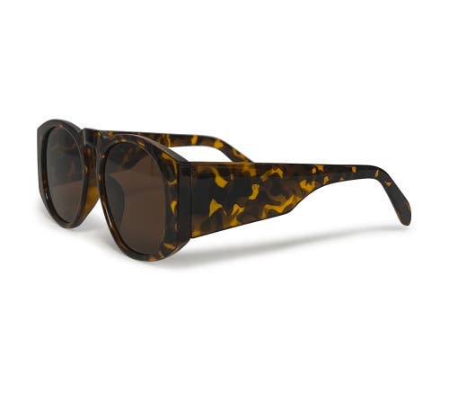 Youzey The Margot Sunglasses In Brown