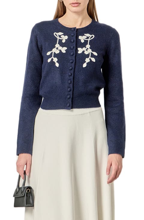 Crochet Flower Cardigan