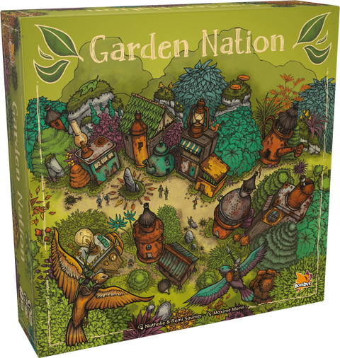 Garden Nation War And Building Board Game, Ages 10+