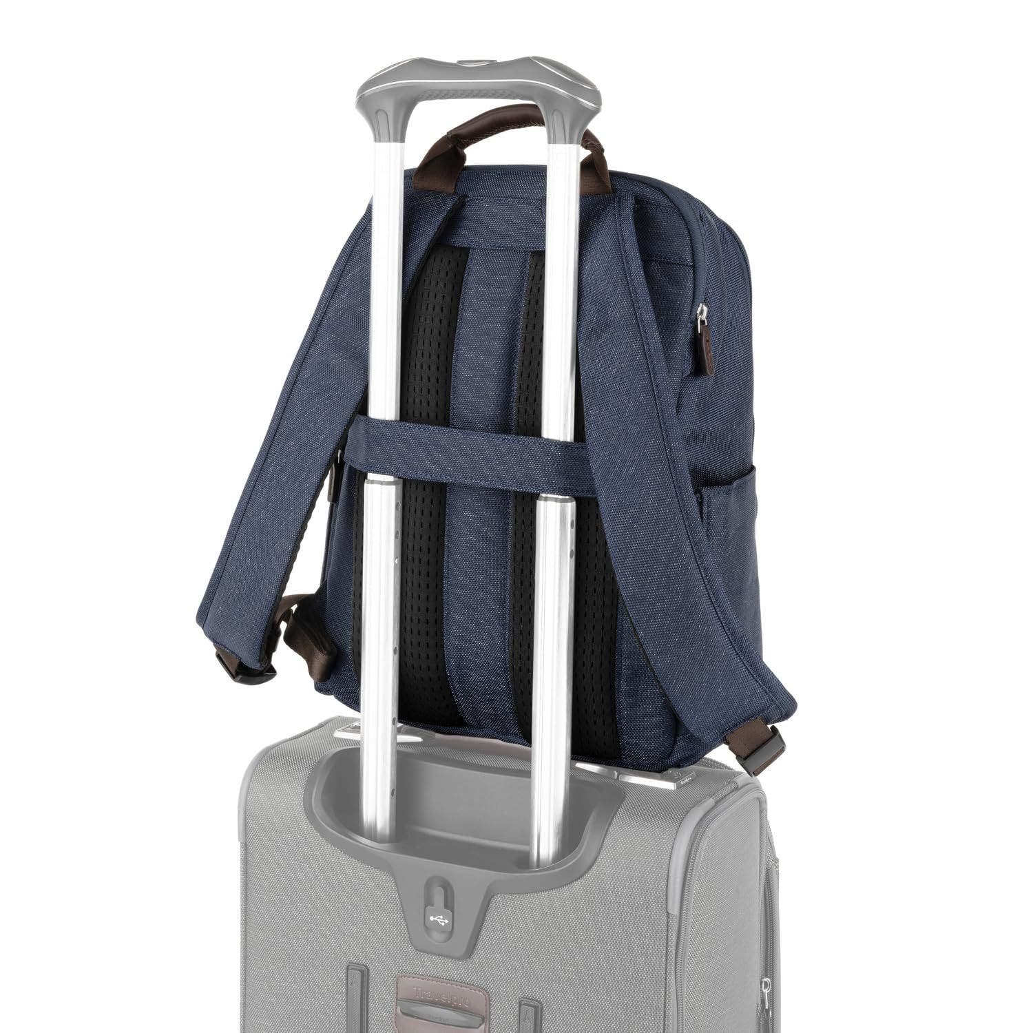Platinum Elite Laptop Travel Backpack, Alternate, color, True Navy Blue