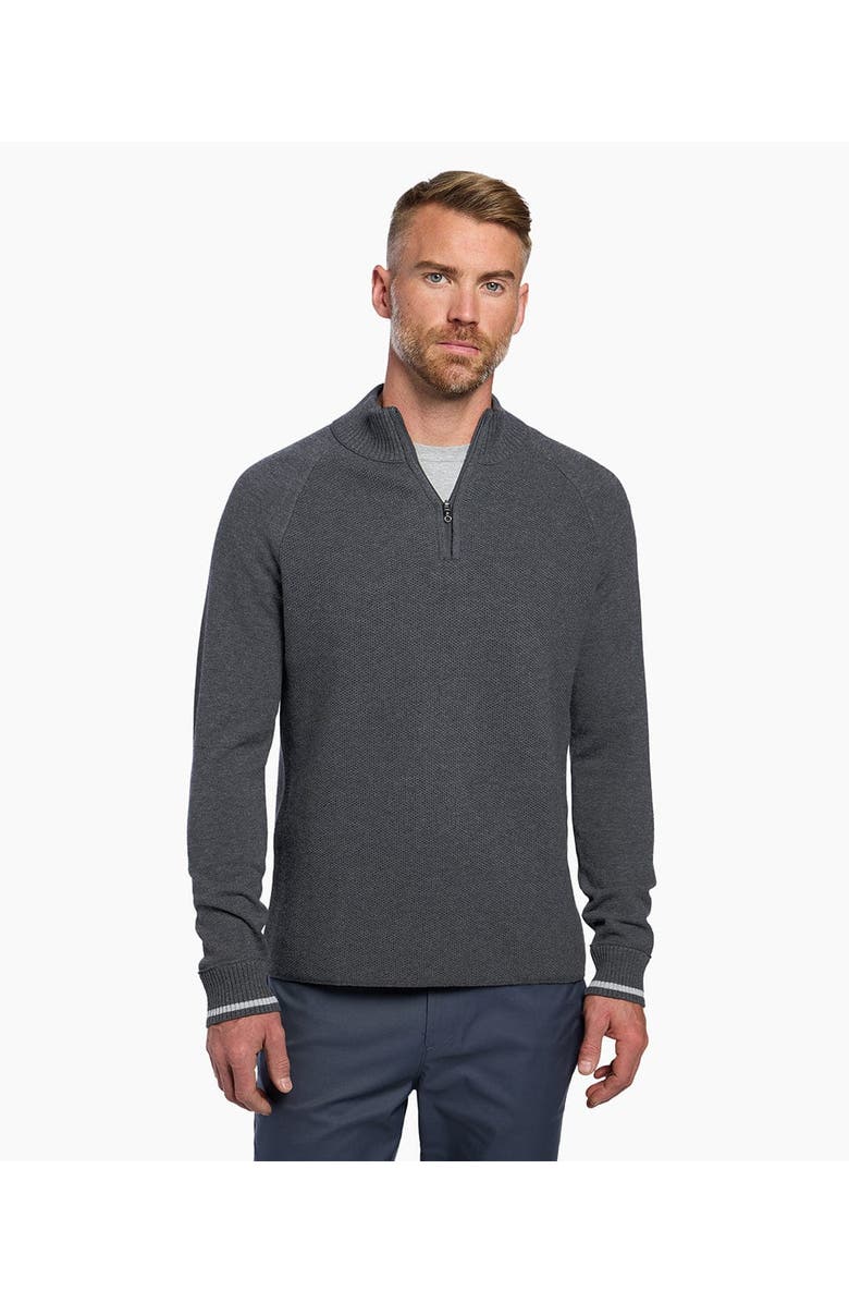 Public Rec Courtside Quarter Zip, Main, color, Heather Charcoal
