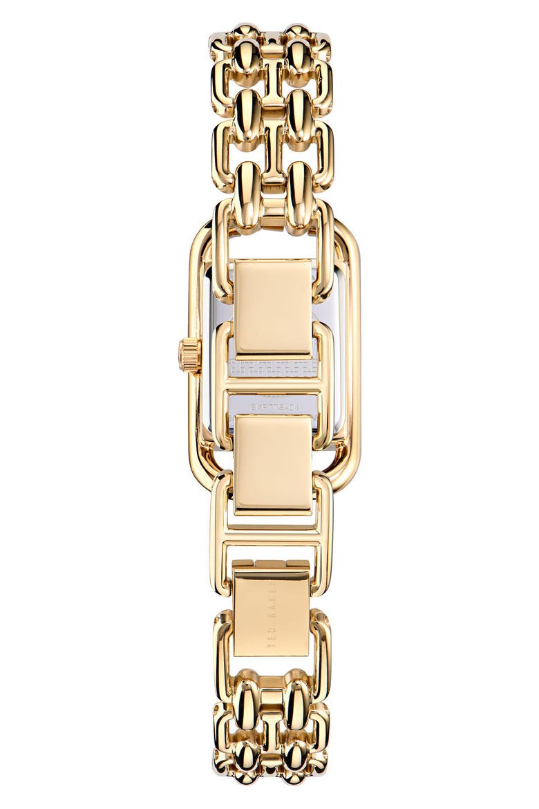 Iconic Bracelet Watch, 8mm x 12mm, Alternate, color, GOLD-TONE