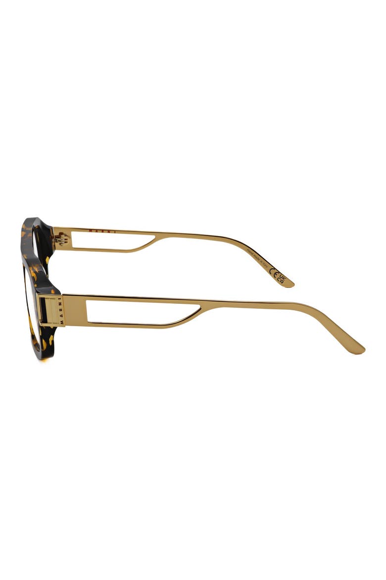 55mm Flat Top Optical Glasses, Alternate, color, TORT