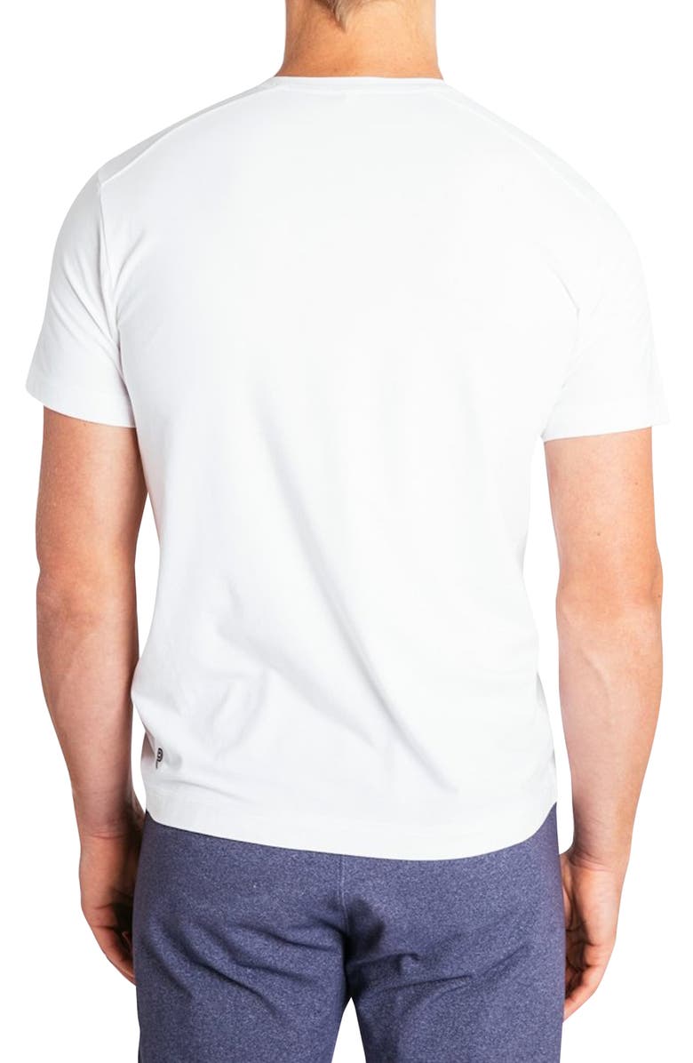 Public Rec Go-To V-Neck T-Shirt, Alternate, color, White