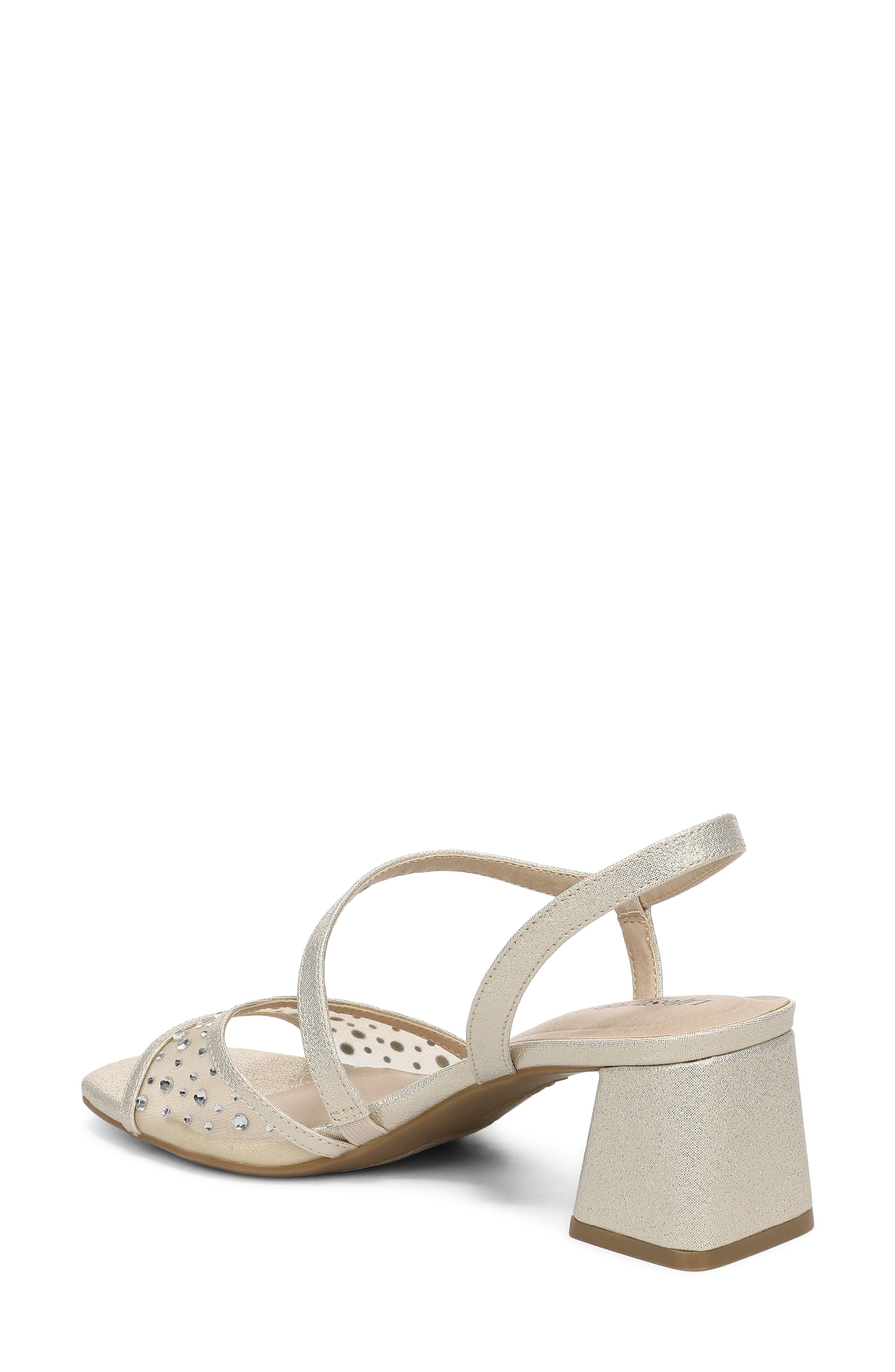 Cheyenne Slingback Sandal, Alternate, color, PLATINO GOLD